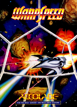WarpSpeed box art for Sega Mega Drive